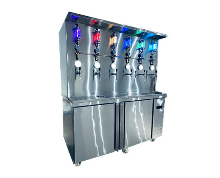 Beer Taps Wall With Double Cooling System