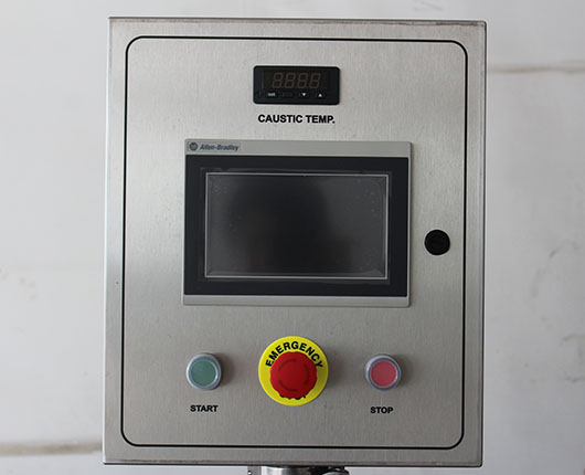 Compact three heads keg washer-204