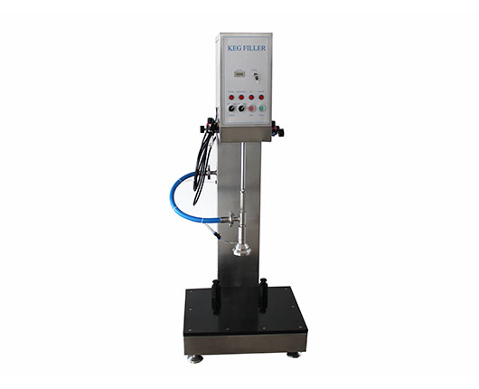 Single head keg filler