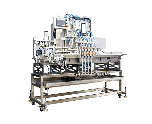 Four heads canning system