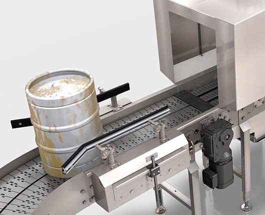 Auto beer keg washing and filling system-455